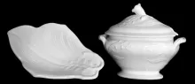 Lily of the Valley | Anthony Shaw | Sauce or Soup Tureen Base and Lid | Collection | 001