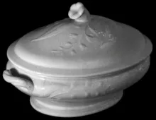 Lily of the Valley | Anthony Shaw | Vegetable Tureen Base and Lid | Handle | 003