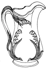 Lily of the Valley_James Edwards & Son_Ewer_ItemDrw_001