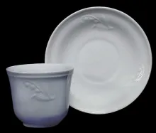 Lily of the Valley | James Edwards & Son | Handleless Cup and Saucer | Item | 001