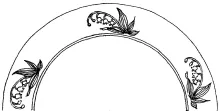 Lily of the Valley_James Edwards & Son_Plate_ItemDrw_002