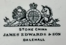 Lily of the Valley_James Edwards & Son_Platter_Mark_002