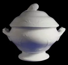 Lily of the Valley | James Edwards & Son | Vegetable Tureen Base and Lid | Item | 001