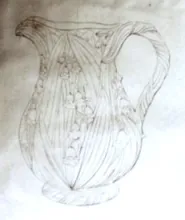 Lily of the Valley | W. T. Copeland | Table Pitcher | Item | 002