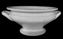 Meadow Bouquet | W. Baker & Co. | Compote on Tall Pedestal | Item | 002