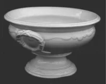 Niagara Shape (Scalloped Decagon) | Unspecified | Compote on Tall Pedestal | Item | 001