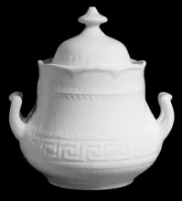 Olympic Shape | Elsmore & Forster | Sugar Bowl with Lid | Item | 001