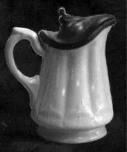 Pearl Sydenham | Unspecified | Syrup Pitcher with Metal Lid | Item | 001