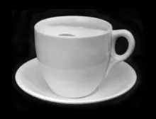 Plain | Unspecified | Mustache Cup and Saucer | Item | 001