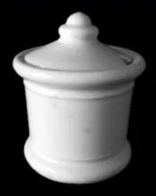 Plain | Unspecified | Mustard Pot Base and Lid | Item | 002