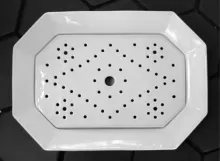 Plain | Unspecified | Platter with Drainer | Item | 002