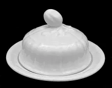 President Shape_John Edwards_Butter Dish with Base, Lid, and Insert_Item_004