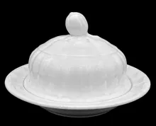President Shape_John Edwards_Butter Dish with Lid_Item_001