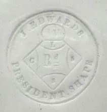 President Shape_John Edwards_Sauce or Soup Tureen Underplate_Mark_003