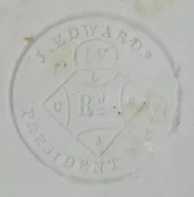 President Shape | John Edwards | Vegetable Tureen Base and Lid | Mark | 013