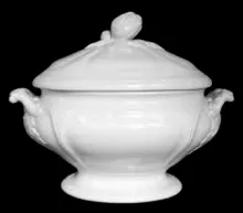 Quartered Rose_Jacob Furnival_Sauce or Soup Tureen Base and Lid_Item_001