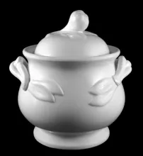Shaw Pear | James Edwards & Son | Sugar Bowl with Lid | Item | 002