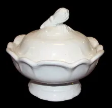 Sheaf of Wheat_James Edwards & Son_Vegetable Tureen Base and Lid_Item_003