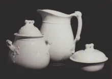 Simplicity | Unspecified | Sugar Bowl with Lid | Collection | 001