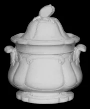 Stafford Shape | Samuel Alcock & Co. | Sugar Bowl with Lid | Item | 002