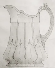 Sydenham Shape_T. & R. Boote (& Co.)_Table Pitcher_KewDrw_004