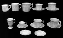 Sydenham Shape | Unspecified | Handled Cup and Saucer | Collection | 001