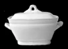 Tunis | T. & R. Boote (& Co.) | Sauce or Soup Tureen Base and Lid | Item | 001