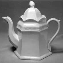 Twin Leaves_James Edwards_Teapot or Coffee Pot Base and Lid_Item_001