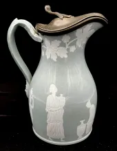 Unknown Tableware | T. & R. Boote (& Co.) | Beverage Server with Metal Lid | DecItem | 001