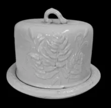 Unknown Tableware | Unspecified | Cheese Dish Dome and Underplate | Item | 010