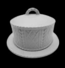 Unknown Tableware | Unspecified | Cheese Dish Dome and Underplate | Item | 017