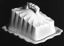 Unknown Tableware | Unspecified | Cheese Wedge Lid and Underplate | Item | 001