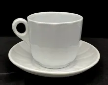 Unknown Tableware | Unspecified | Handled Cup and Saucer | Item | 001