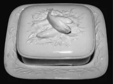 Unknown Tableware | Unspecified | Sardine Box Base and Lid | Item | 001