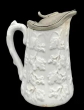 Unknown Tableware | Unspecified | Syrup Pitcher with Metal Lid | Item | 005