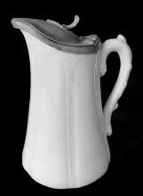 Unknown Tableware | Unspecified | Syrup Pitcher with Metal Lid | Item | 015