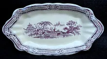 Unknown Tableware | William Adams & Sons | Relish Dish | DecItem | 001