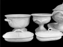 Vintage Shape | Unspecified | Brush Tray Base and Lid | Collection | 001