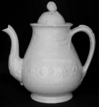 Water Lily_W. Baker & Co._Teapot or Coffee Pot Base and Lid_Item_001