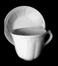 White Oak and Acorn | Holland & Green (Late Harvey) | Handled Cup and Saucer | Item | 001