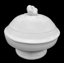 Wild Rose Twig_James Edwards_Butter Dish with Base, Lid, and Insert_Item_001