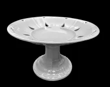 Wrapped Sydenham | John Maddock | Compote on Tall Pedestal | Item | 008