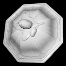 Wrapped Sydenham_Unspecified_Vegetable Tureen Base and Lid_Finial_001