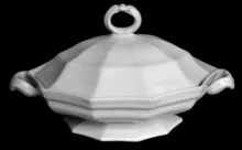 Gothic | James Edwards | Vegetable Tureen Base and Lid | Item | 001